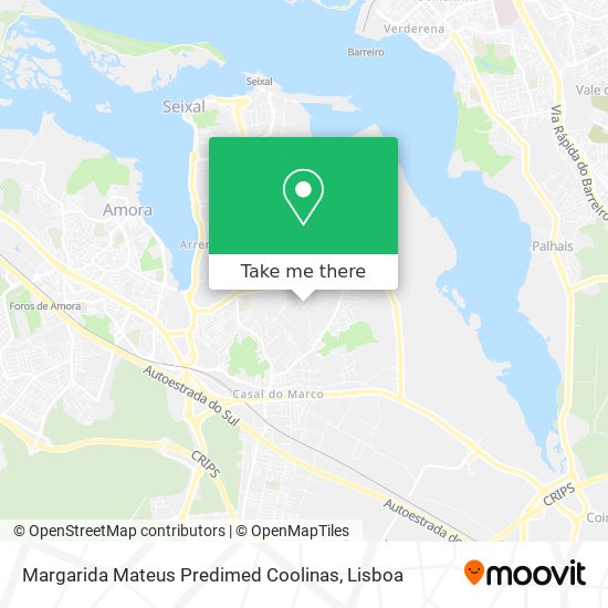 Margarida Mateus Predimed Coolinas map