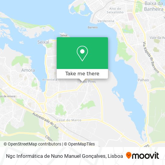 Ngc Informática de Nuno Manuel Gonçalves map