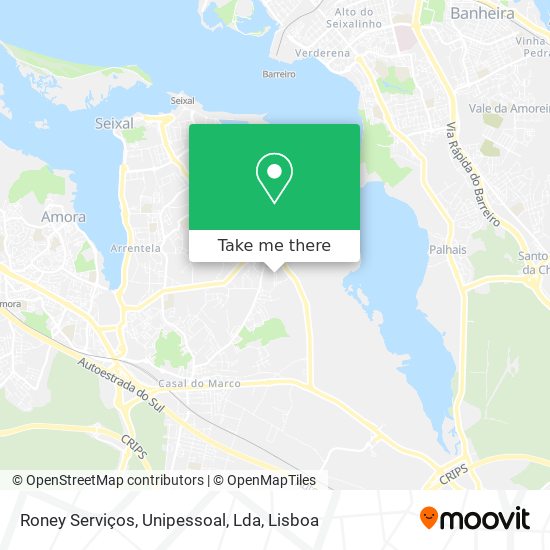 Roney Serviços, Unipessoal, Lda map