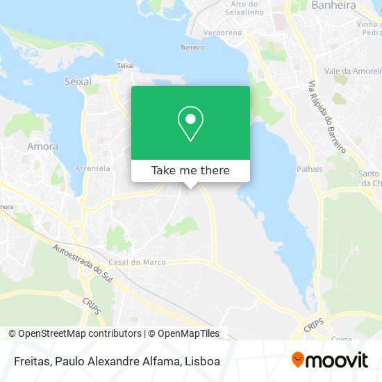 Freitas, Paulo Alexandre Alfama map