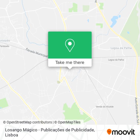 Losango Mágico - Publicações de Publicidade mapa
