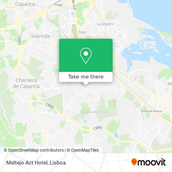 Meltejo Act Hotel map