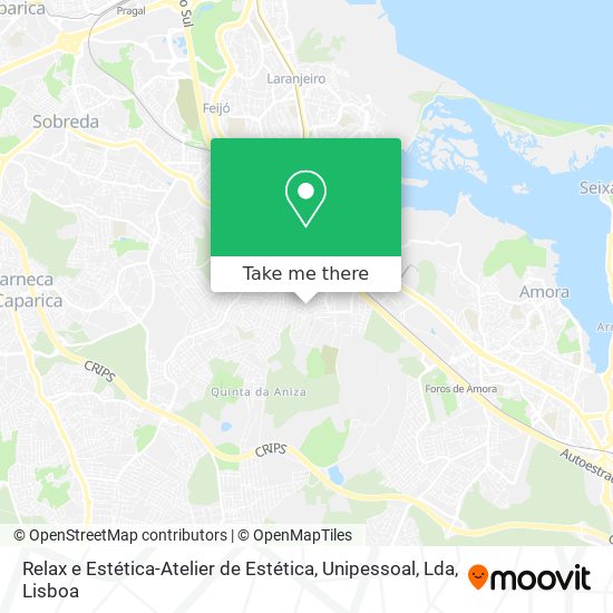 Relax e Estética-Atelier de Estética, Unipessoal, Lda map