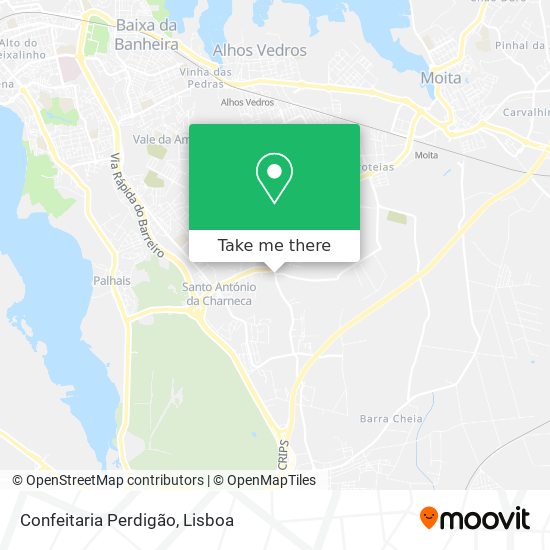 Confeitaria Perdigão map
