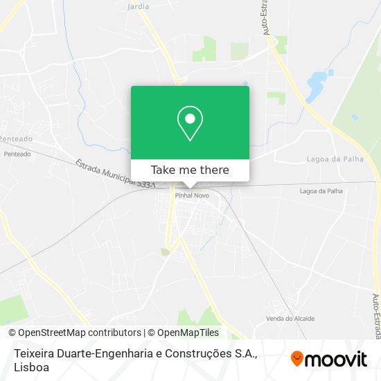 Teixeira Duarte-Engenharia e Construções S.A. mapa