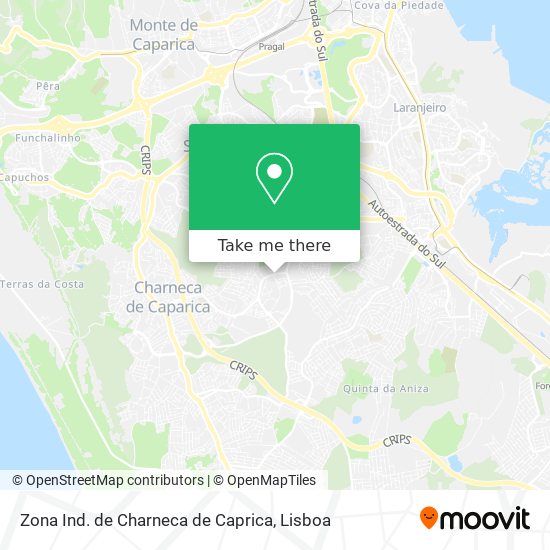 Zona Ind. de Charneca de Caprica map