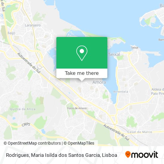Rodrigues, Maria Isilda dos Santos Garcia map