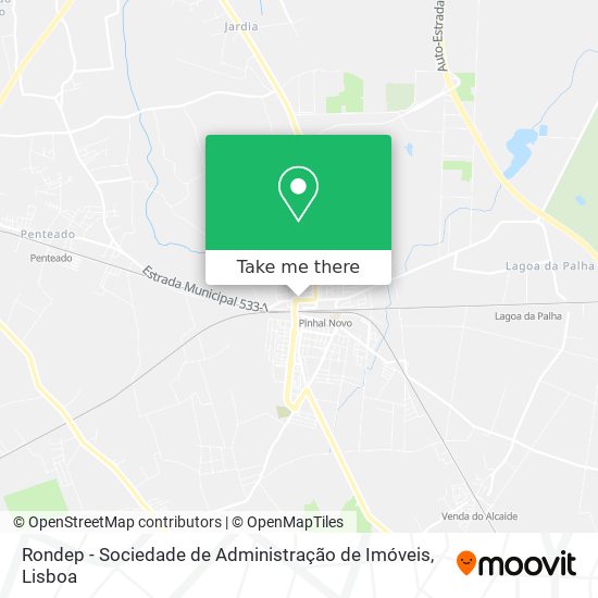 Rondep - Sociedade de Administração de Imóveis map