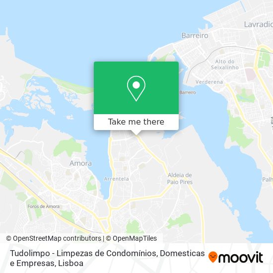 Tudolimpo - Limpezas de Condomínios, Domesticas e Empresas map