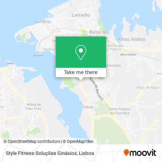Style Fitness-Soluções Ginásios map