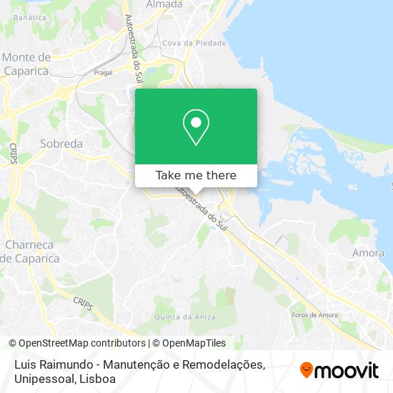 Luis Raimundo - Manutenção e Remodelações, Unipessoal map