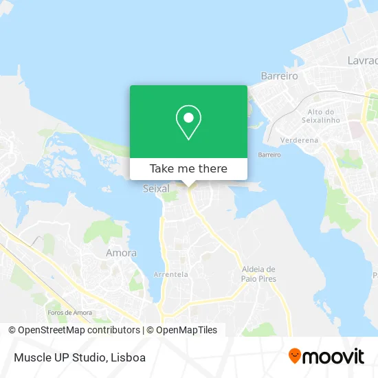 Muscle UP Studio map