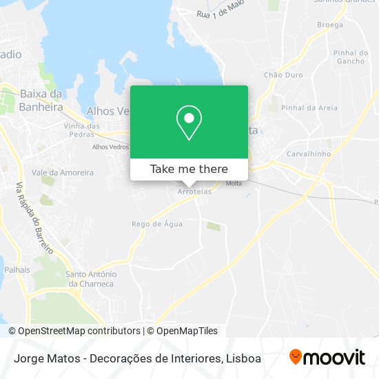Jorge Matos - Decorações de Interiores map
