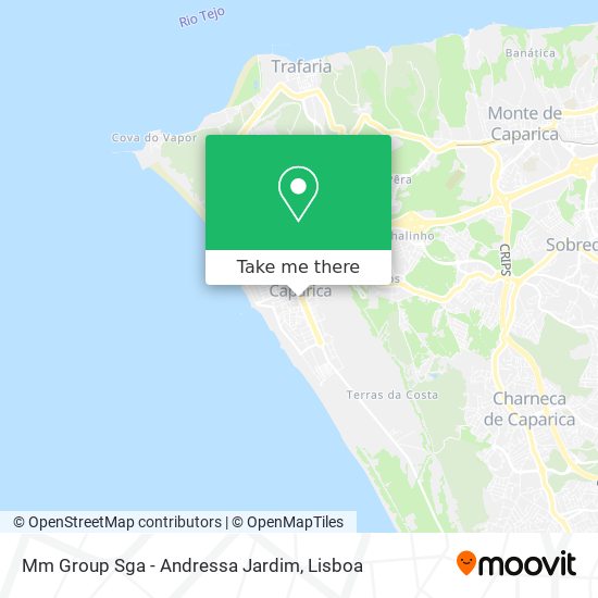 Mm Group Sga - Andressa Jardim map