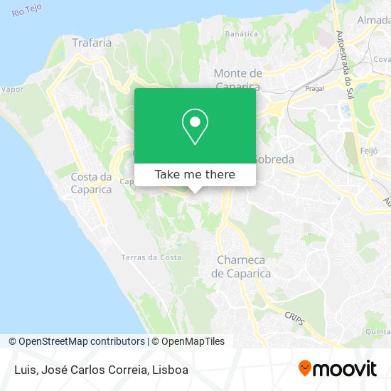 Luis, José Carlos Correia mapa
