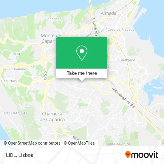 LIDL map