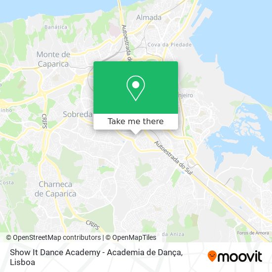 Show It Dance Academy - Academia de Dança mapa