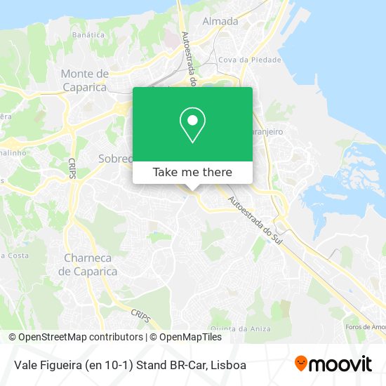 Vale Figueira (en 10-1) Stand BR-Car map