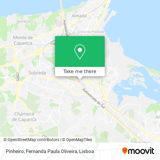 Pinheiro, Fernanda Paula Oliveira map