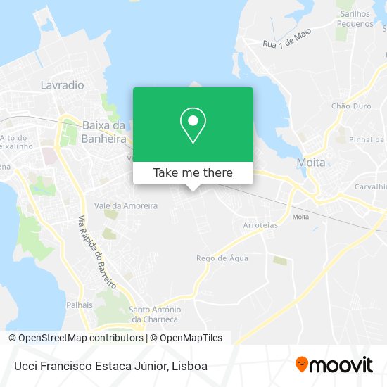 Ucci Francisco Estaca Júnior mapa