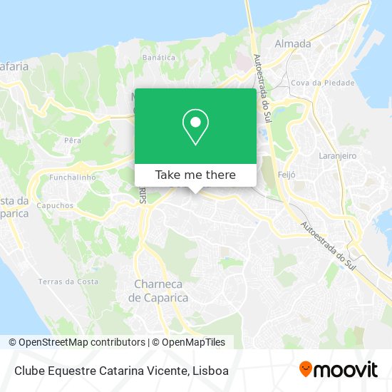 Clube Equestre Catarina Vicente map