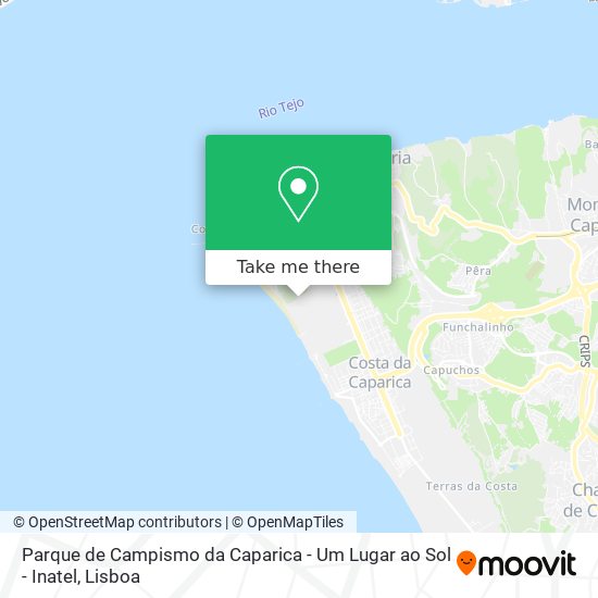 Parque de Campismo da Caparica - Um Lugar ao Sol - Inatel map
