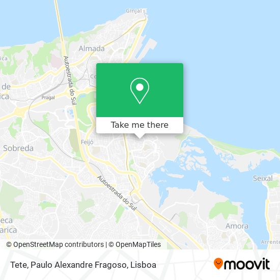 Tete, Paulo Alexandre Fragoso map
