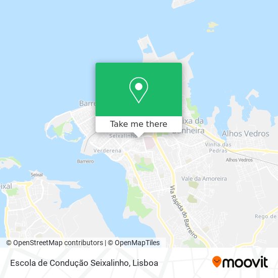 Escola de Condução Seixalinho map