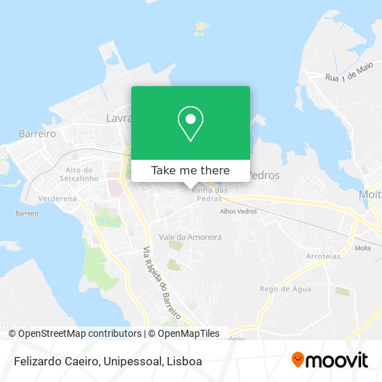 Felizardo Caeiro, Unipessoal mapa
