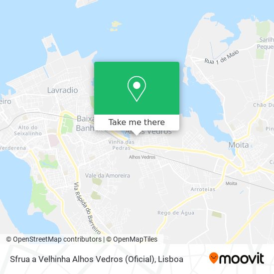 Sfrua a Velhinha Alhos Vedros (Oficial) map