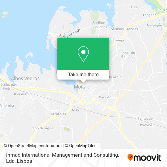 Inmac-International Management and Consulting, Lda map