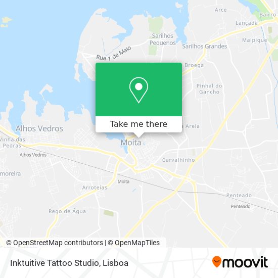 Inktuitive Tattoo Studio mapa