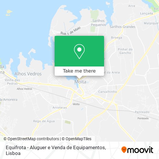 Equifrota - Aluguer e Venda de Equipamentos map