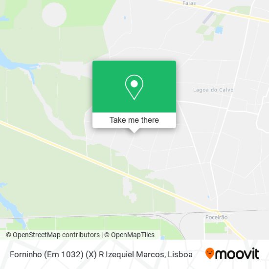 Forninho (Em 1032) (X) R Izequiel Marcos map