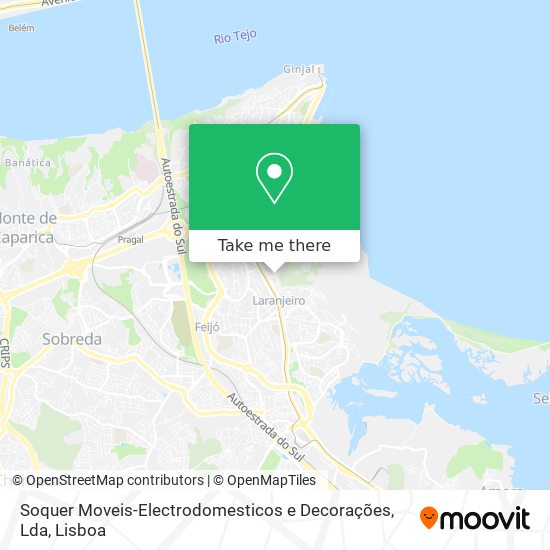 Soquer Moveis-Electrodomesticos e Decorações, Lda map