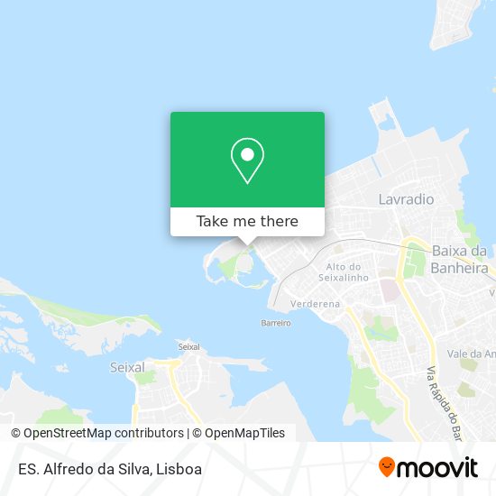 ES. Alfredo da Silva mapa