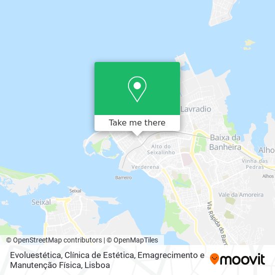 Evoluestética, Clínica de Estética, Emagrecimento e Manutenção Física map