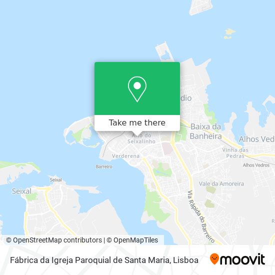 Fábrica da Igreja Paroquial de Santa Maria map