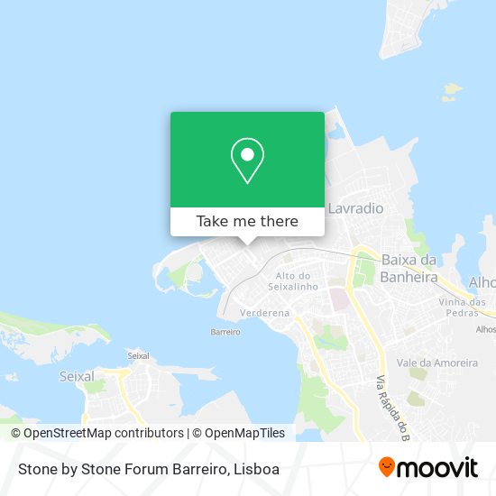 Stone by Stone Forum Barreiro map