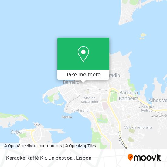Karaoke Kaffé Kk, Unipessoal map