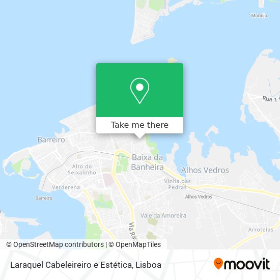 Laraquel Cabeleireiro e Estética map
