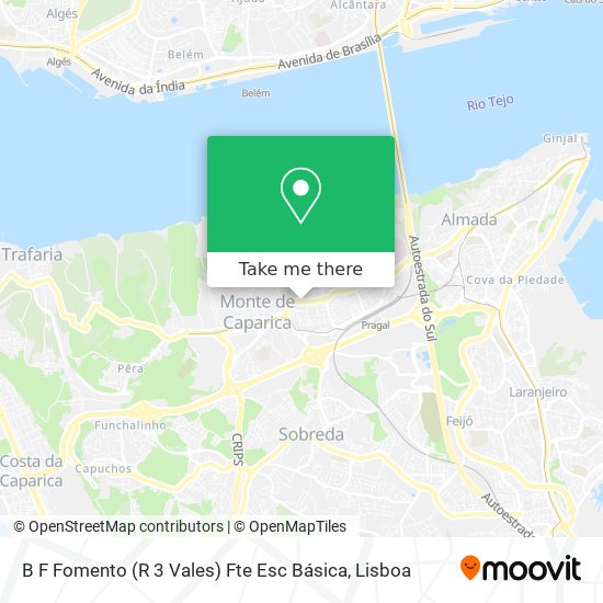 B F Fomento (R 3 Vales) Fte Esc Básica map