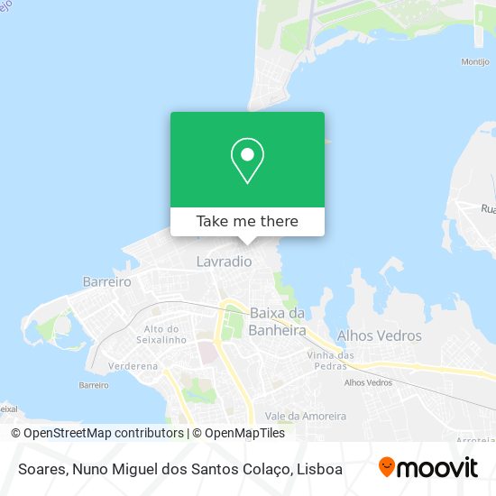 Soares, Nuno Miguel dos Santos Colaço map