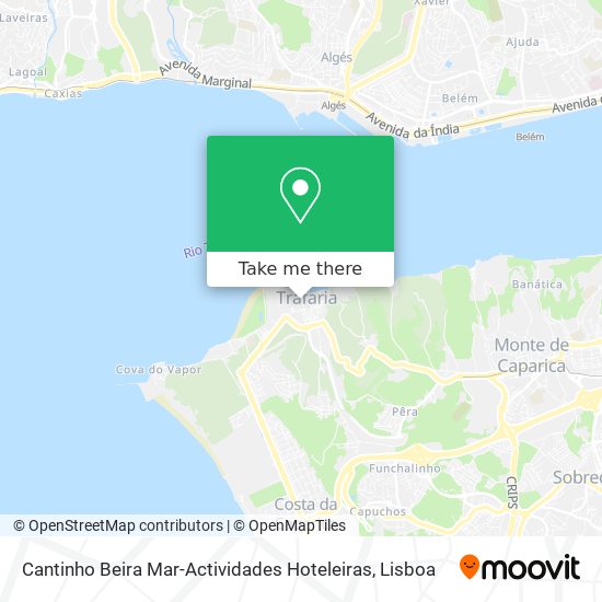Cantinho Beira Mar-Actividades Hoteleiras map