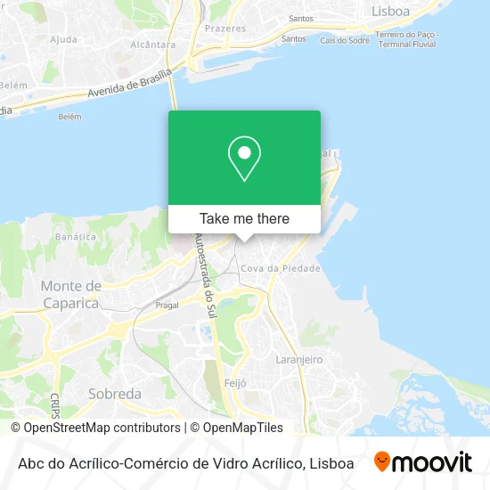 Abc do Acrílico-Comércio de Vidro Acrílico map