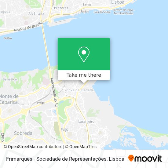 Frimarques - Sociedade de Representações mapa