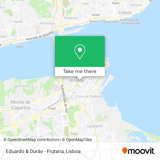 Eduardo & Durão - Frutaria map