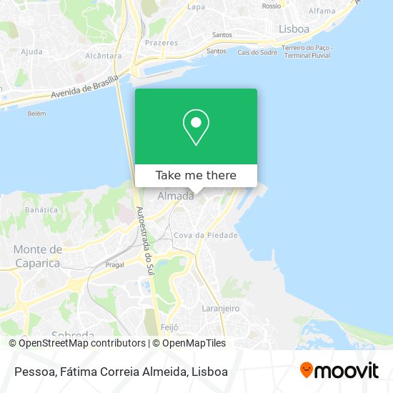 Pessoa, Fátima Correia Almeida mapa