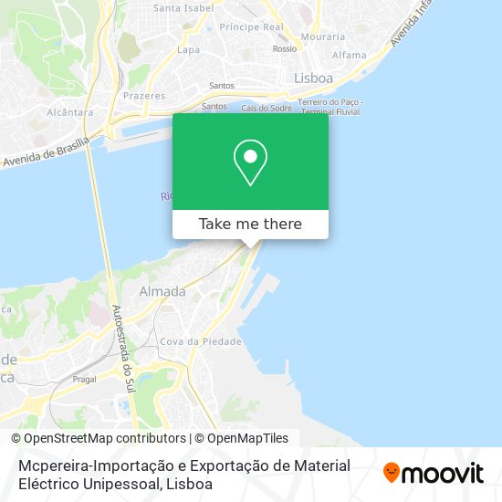 Mcpereira-Importação e Exportação de Material Eléctrico Unipessoal map