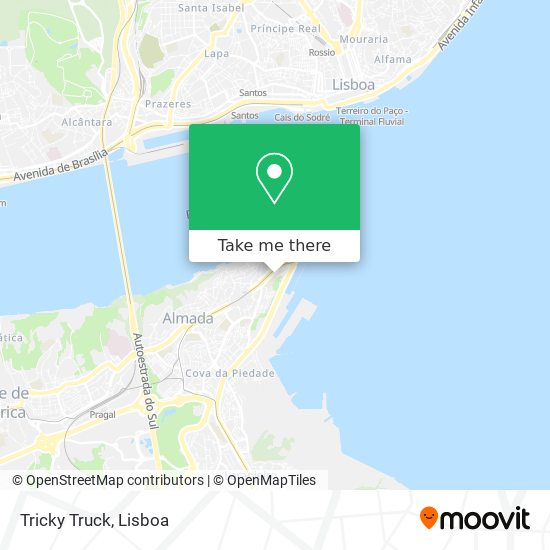 Tricky Truck mapa